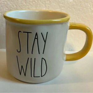 NWOT Rae Dunn Stay Wild Ceramic Mug 16oz
